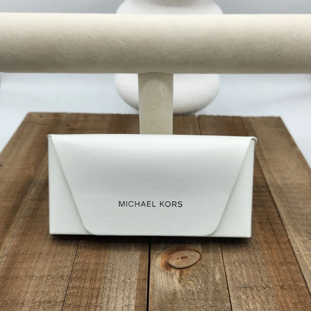 Michael Kors New in Box Rose Gold & Dark Gray Black Aviator Sunglasses • Shades